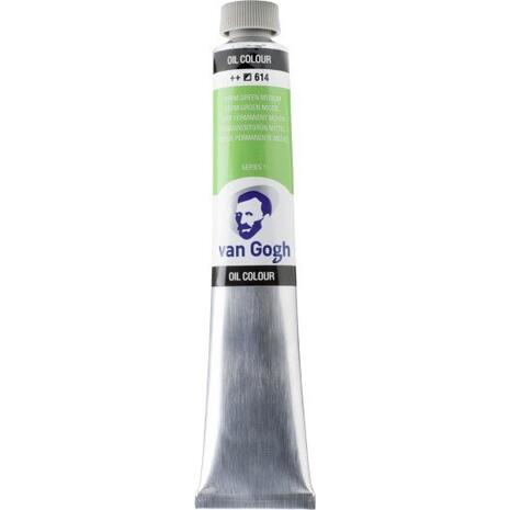 Χρώμα λαδιού Talens Van Gogh 60ml No614 Permanent Green Medium (series 1)